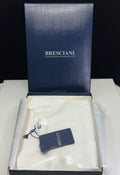 Bresciani 1970 White Supremo Shirt V-Neck Style MMA03 New With Tags (CHOOSE)