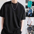 For Daily Wear Men's Oversized Tee Casual Wear Holiday Party Breathable Fabric