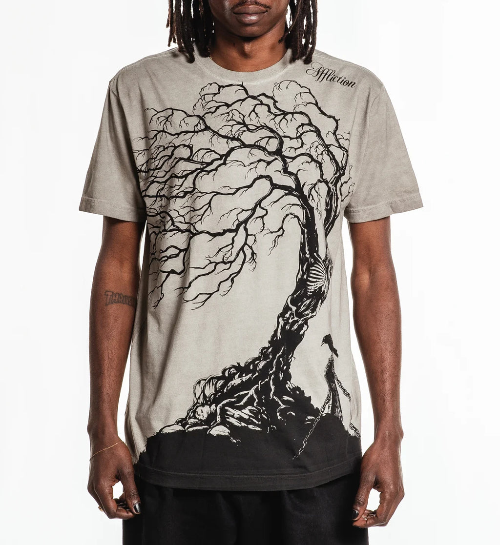 Affliction Men's T-shirt Binded