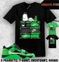 Shirt Match CJ1 Travis Scott Green Spark Sneaker Matching Tee Sneakerhead S Dog