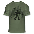 Bigfoot Demolition T-Shirt Funny Sasquatch Demolition Soft Blend Tee - A181