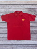 Vintage A.B.M Roma Futbol Soccer Team Polo shirt Made in Italy Mens XXL