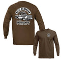 Built Stronger Vintage Truck Hot Rod Classic Vehicle Car Automobile Long Sleeve