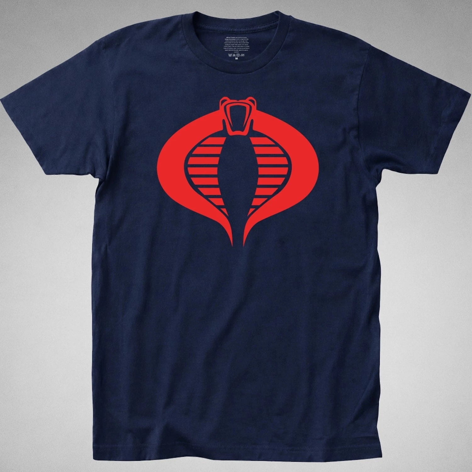 G.I. Joe Cobra Commander Logo icon Symbol T-Shirt tee 80s