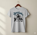 The Fleshtones Band Graphic T-Shirt Vintage Punk Rock Tee Gray - T237