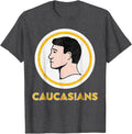 Caucasians Funny Vintage Caucasians Pride T-Shirt