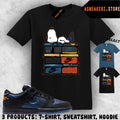 Shirt Match SB Dunk Low Pro Bluetile Sneaker Matching Sneakerhead S Dog T-Shirt