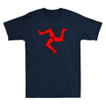 Isle of Man TT Motorcycle Road Racing Symbol Vintage Men's Short Sleeve T-Shirt