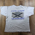 Vintage Coed Naked Law Enforcement T Shirt White XL Graphic Tee 90s Funny