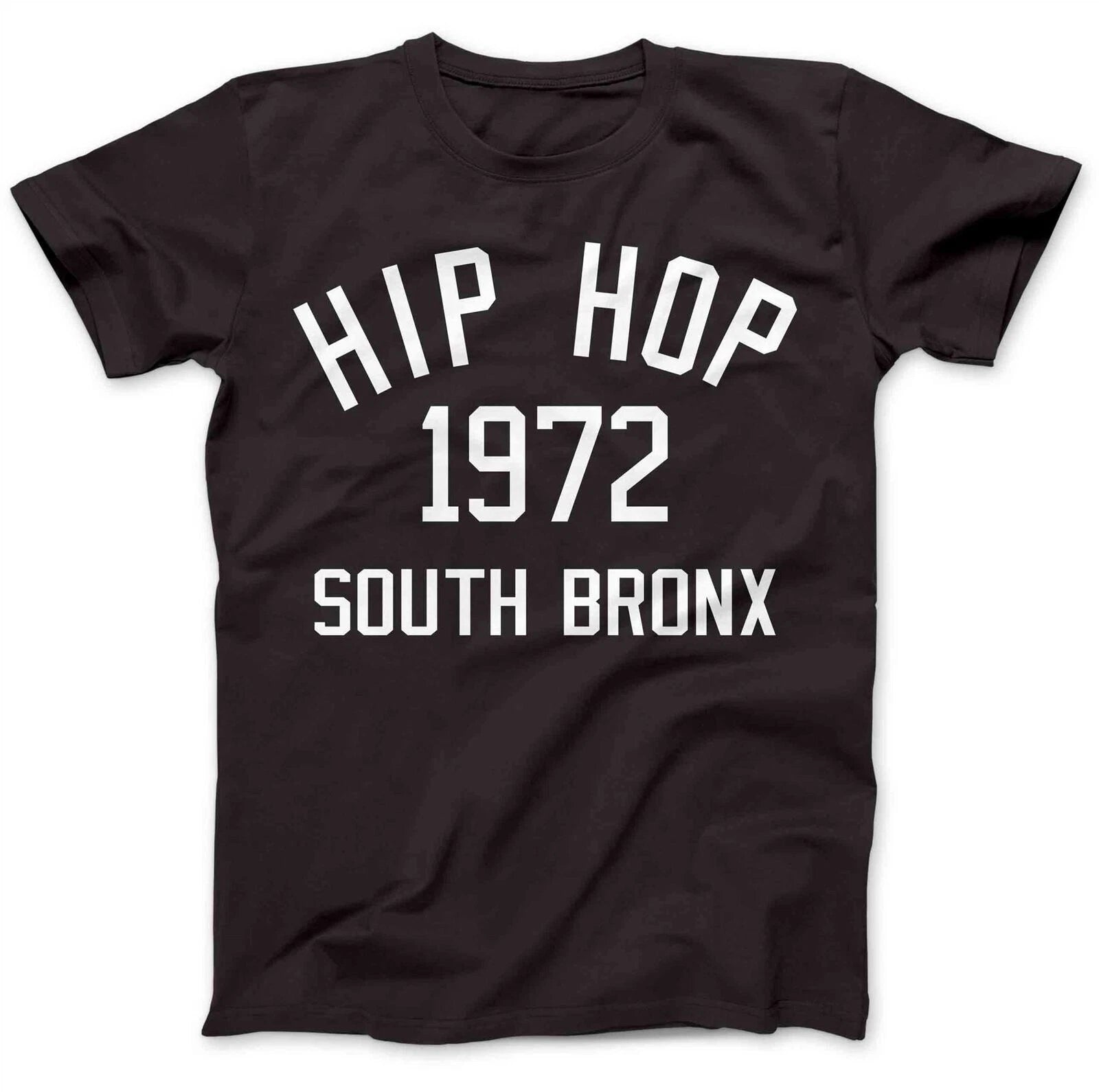 New Hip Hop Music Bronx 1972 T-Shirt 100% Premium Cotton Rap Grandmaster Flash