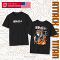Eren Yeager Tshirt Anime AOT Shirt Comfortable Unisex Tee