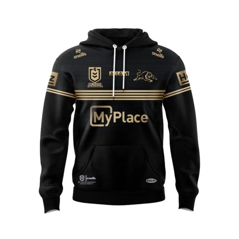 NRL Penrith Panthers Custom Name Number 2025 Alternate Jersey Pullover Hoodie