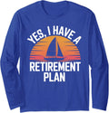 Cool Sailing Art F Sail Boat Sailor Sailing Cool Long Sleeve T-Shirt