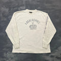 Vintage Abercrombie & Fitch Shirt Mens Large White 2000s Y2K Long Sleeve