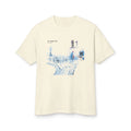 OK Computer Album Art halftones style Garment-Dyed Heavyweight Cotton Tee