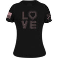Grunt Style Women's Love Ammo T-Shirt - Black