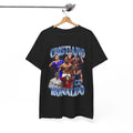 Cristiano Ronaldo Bootleg Vintage Graphic Tee - Retro Soccer Fan Shirt