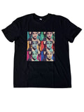 Britney Spears Unisex Black T Shirt Pop Art Style
