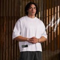 Men's Cotton Heavyweight Oversized Boxy Style Casual T-Shirt Summer Streetwear