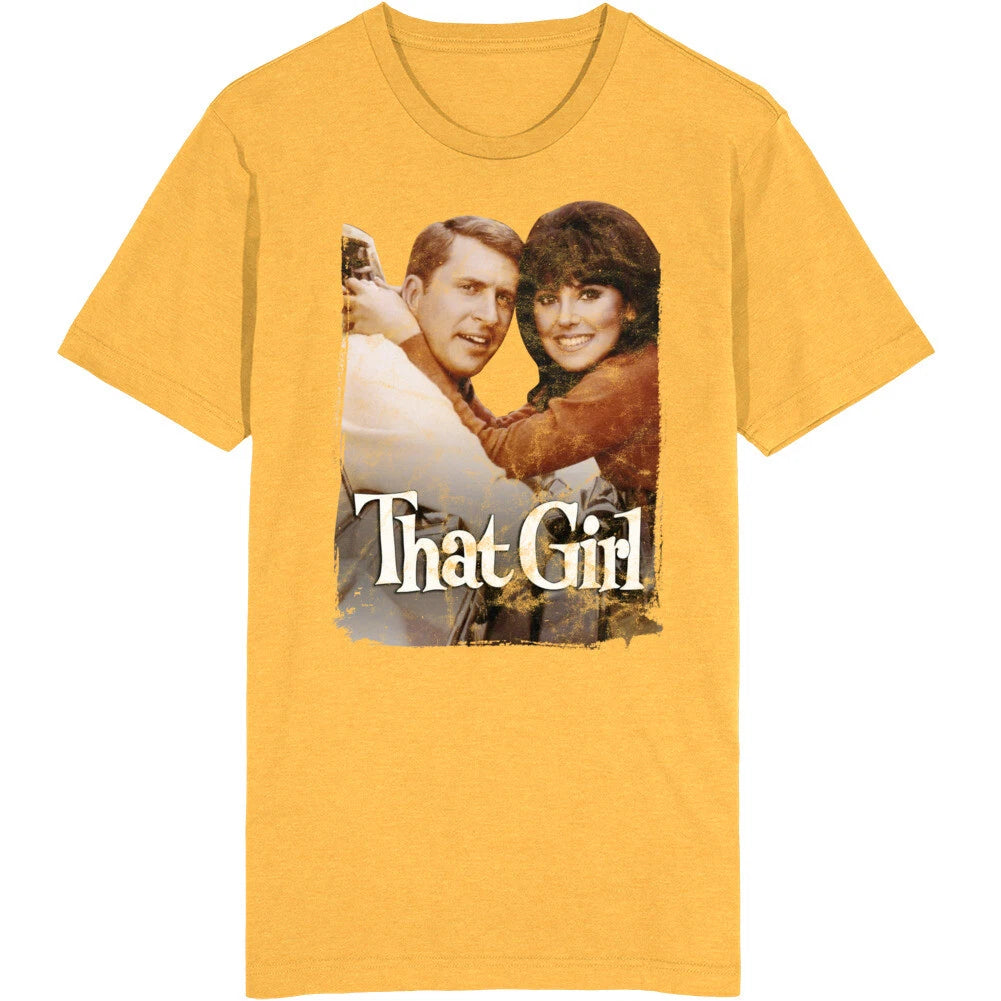 That Girl 60s Tv Series Show Worn Look Vintage Unisex T Shirt