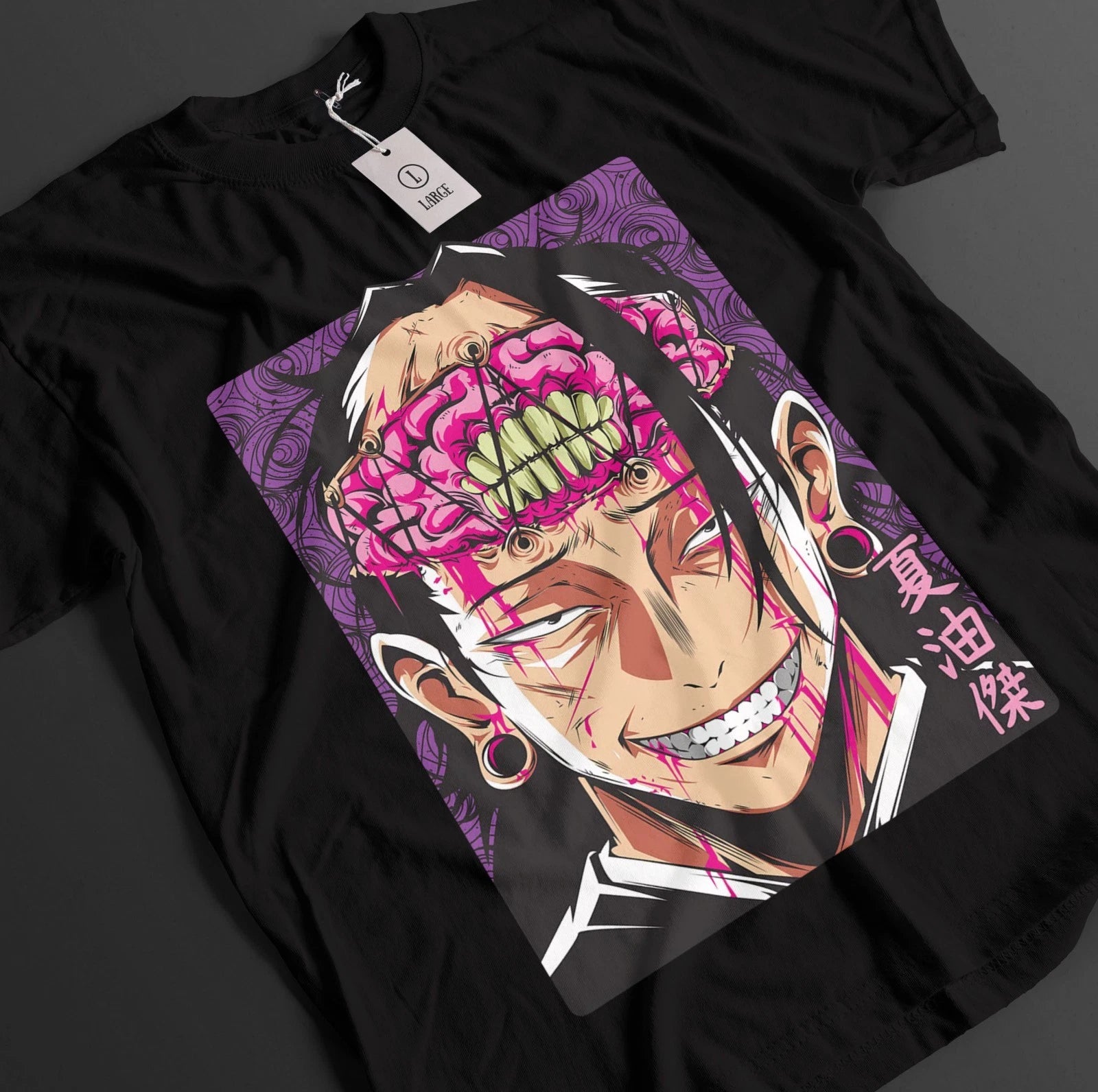 Jujutsu Kaisen Shirt Geto Suguru T-Shirt Sukuna Gojo Tshirt JJK Anime Unisex Tee
