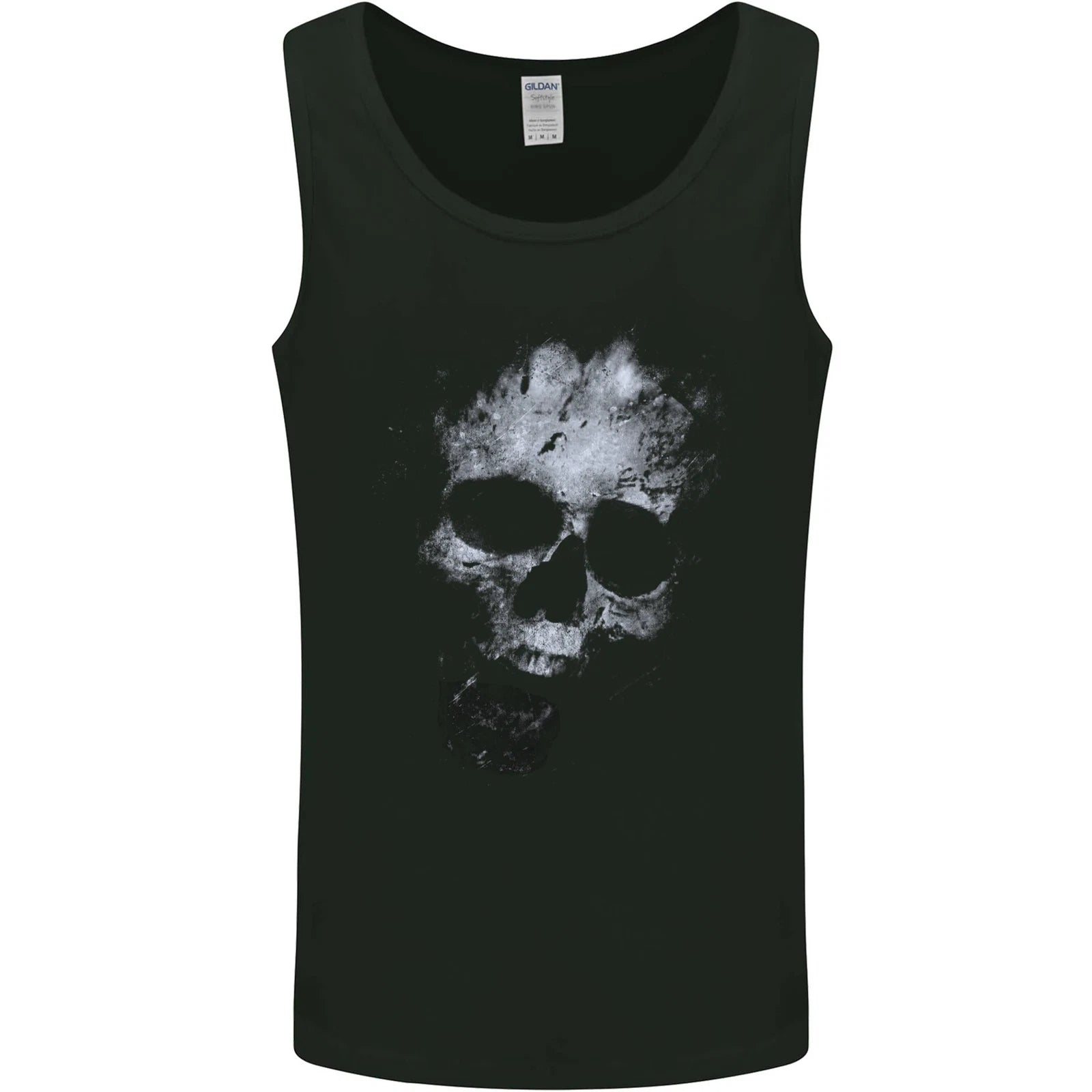 Freaky Skull Biker Gothic Mens Vest Tank Top
