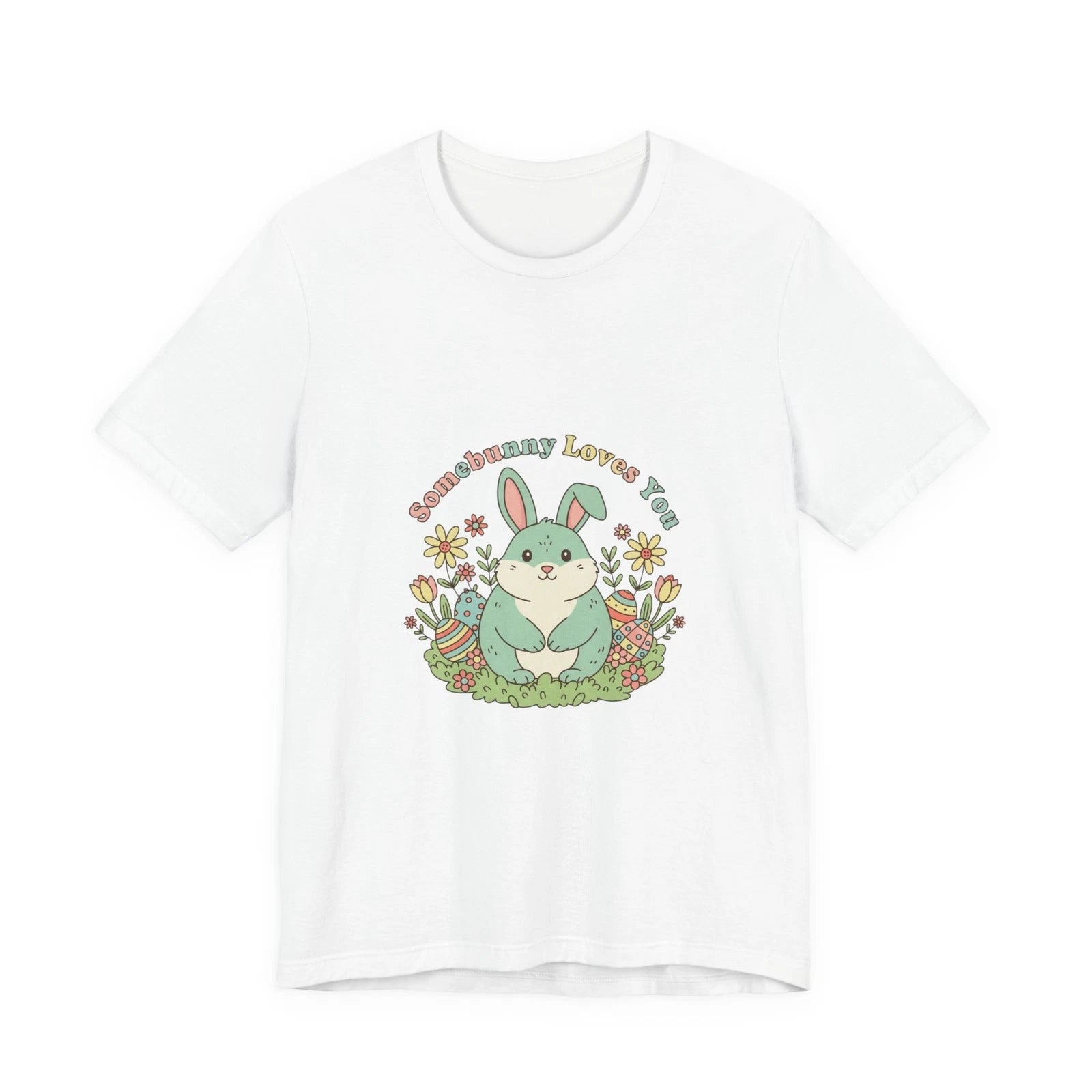 Cute Bunny Aesthetic Tee | Easter shirt, pastel spring cottagecore
