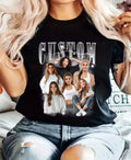 Personalised Bootleg T-Shirt – Retro Custom Rap with Name & Photos Gift Tee Top