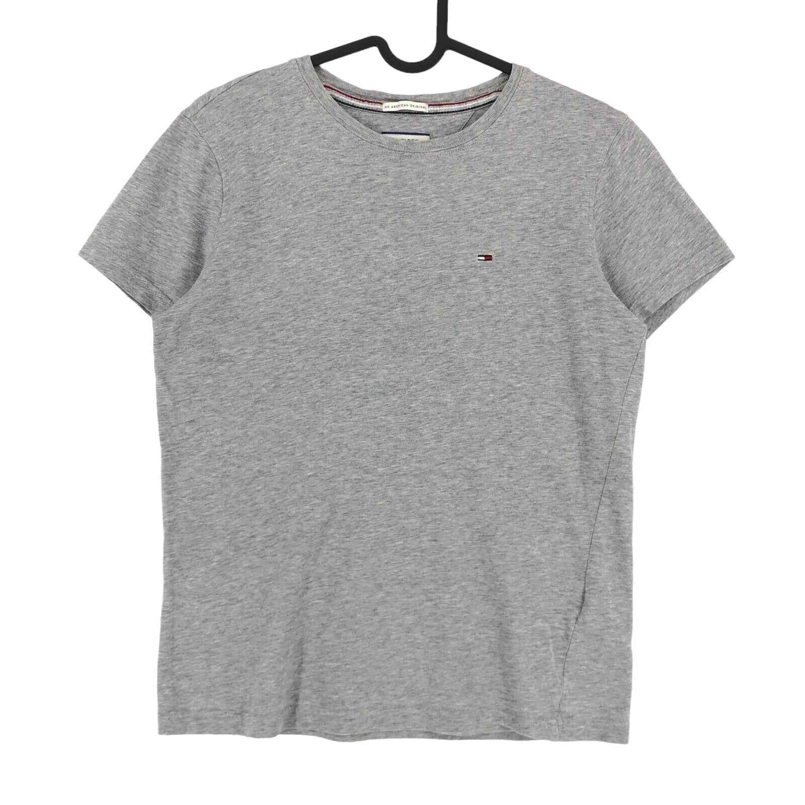 Tommy Hilfiger Men's Slim Fit Round Neck Gray T-Shirt Size XS
