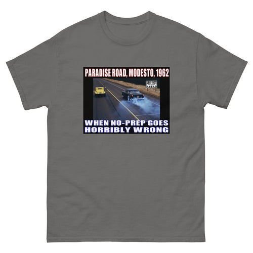 AMERICAN GRAFFITI PARADISE ROAD NO PREP T SHIRT 32 FORD 55 CHEVY
