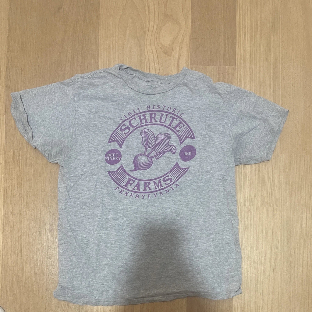 Men’s Schrute Farms The Office Graphic Tee Size Large