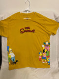 The Simpsons Embroidered Yellow T-Shirt - 3XL