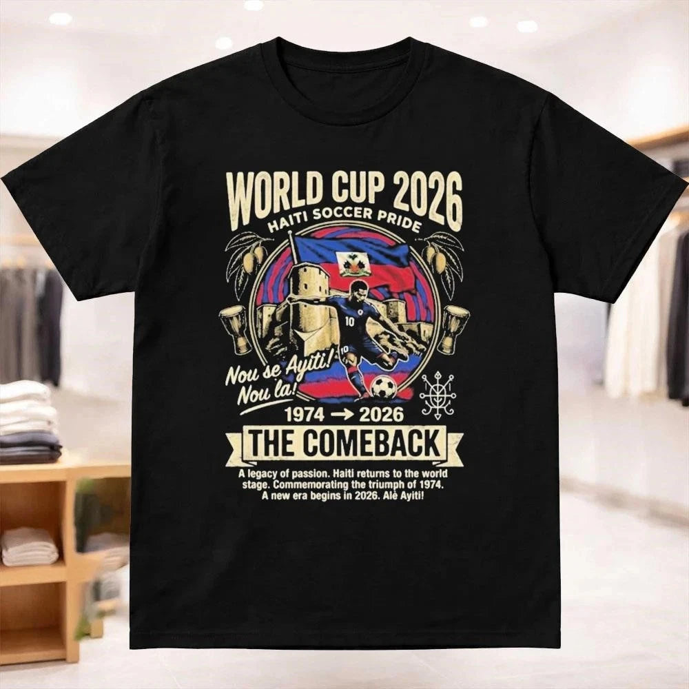 Haiti Soccer Pride The Comeback Shirt