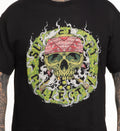 Sullen Pin Up Street Life Rock Gothic Americana Tattoo Art Mens Tee SPLIF BADGE
