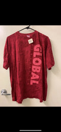 Vintage 90s Global Generation T-Shirt Acid Wash - NWT Deadstock XL/L