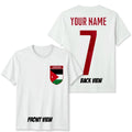 Personalised Jordan Football Unisex Kids T-Shirt Name Number Tee #WC