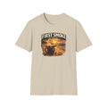 First Smoke of the Day T-Shirt – Cigar & Coffee Beach Sunrise Tee