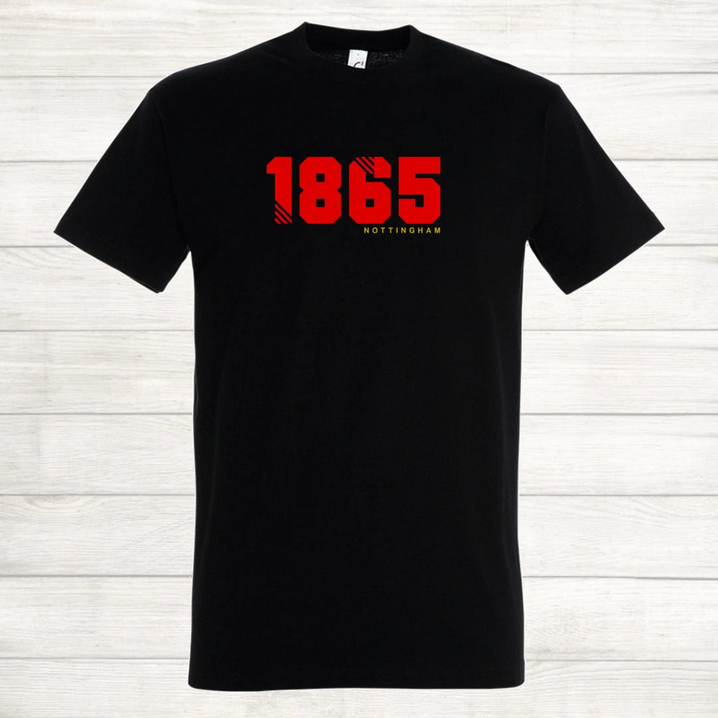 Nottingham Forest Football Shirt 1865 Est Year Retro Gift Casual T Shirt