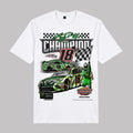 Kyle Busch #18 NASCAR Champion One Spot Graphic Tee All Size S-5XL