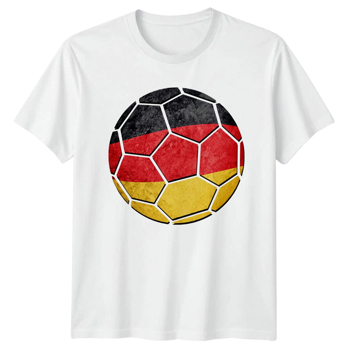 German Soccer Ball Sports Mens T-Shirt Womens Tee Graphic Unisex Top