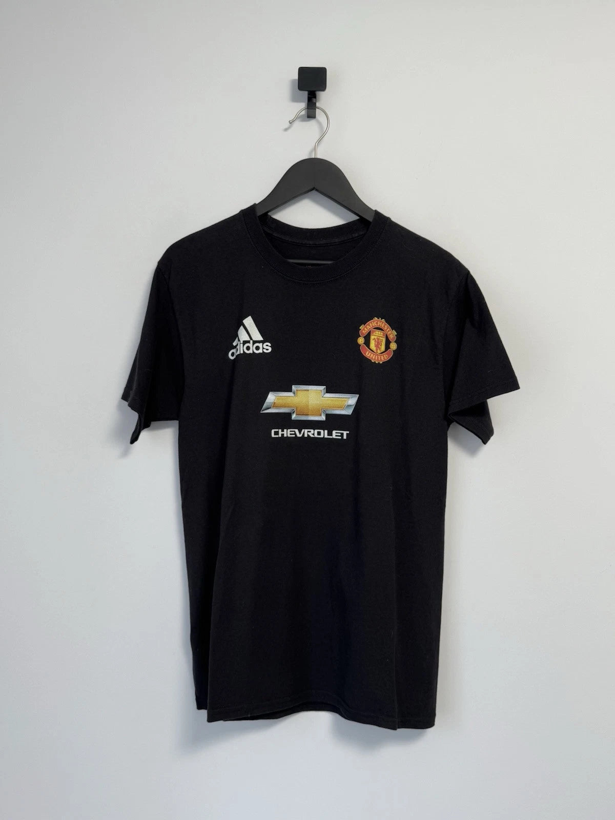 Adidas Manchester United T-Shirt Cotton Red Size M Men’s Football Soccer
