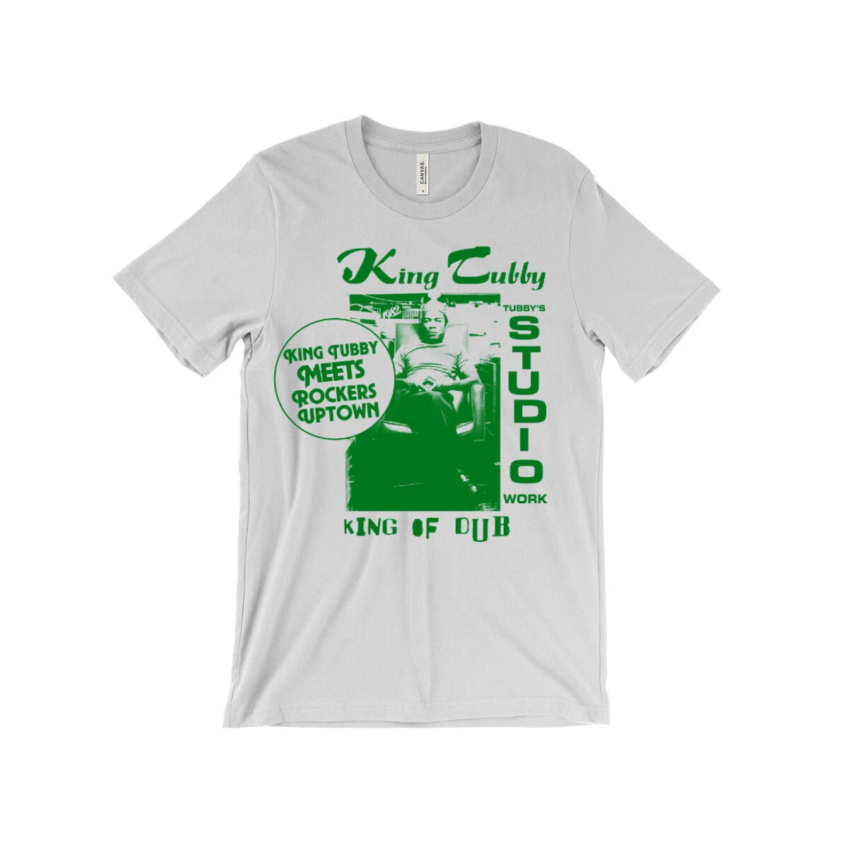 King Tubby T-Shirt - Meets Rockers Uptown King Of Dub - Lee Scratch Perry Reggae