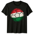 Hungary Soccer Ball Sports Mens T-Shirt Womens Graphic Tee Unisex Top
