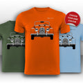 Morgan Plus 4 Front View Super Cool hand printed T-Shirt
