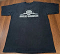 Vintage Y2K Harley Davidson YELLOWSTONE Belgrade Montana T-Shirt XL Skull 2004