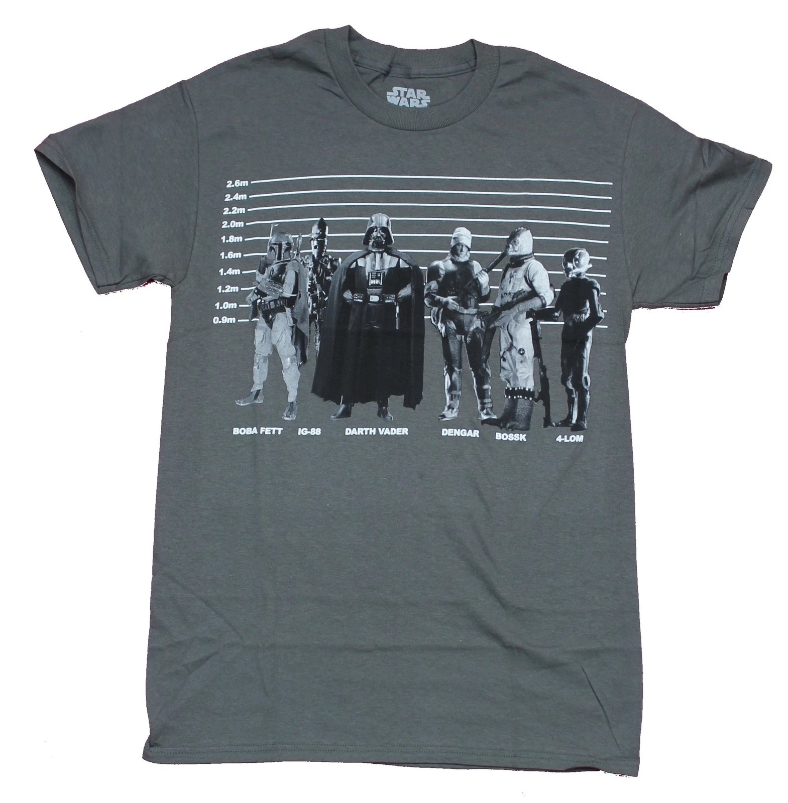 Star Wars Adult New T-Shirt - Boba Fett Vader Ig-88 & More Line Up