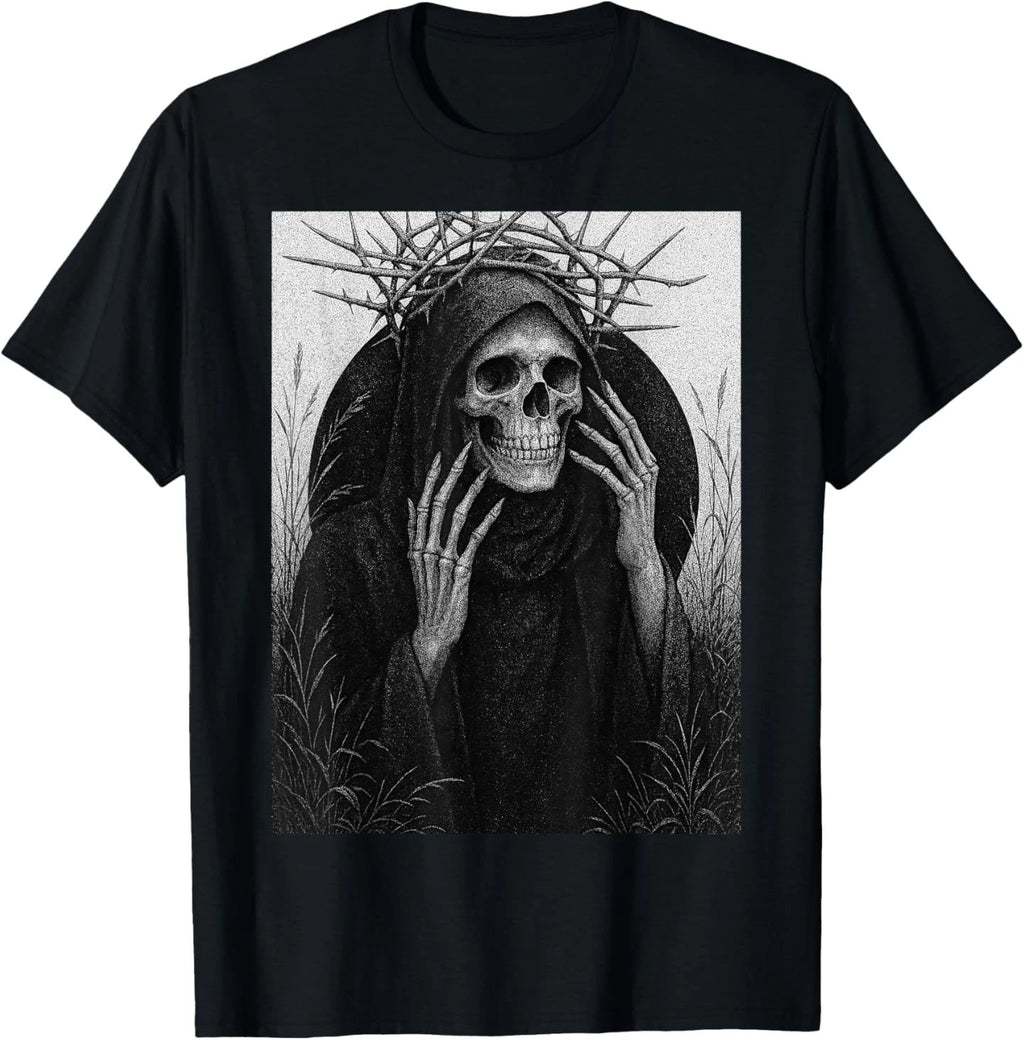 Occult Goth Gothic Alt Macabre Death Grim Reaper Dark Art T-Shirt