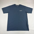 Patagonia Responsibili-Tee Mens S Blue Short Sleeve Crewneck Fair Trade Outdoors