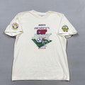 Adidas Shirt Mens Medium White Soccer Graphic Short Sleeve Presidents Cup 2008