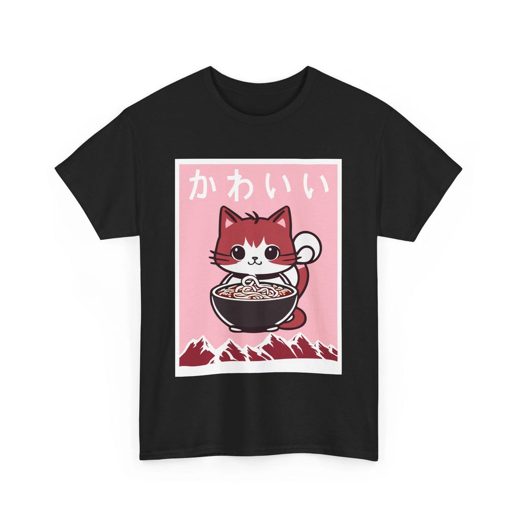 Kawaii Cat Shirt, Japanese Art Cat Kitten Lovers Women Men T-shirt